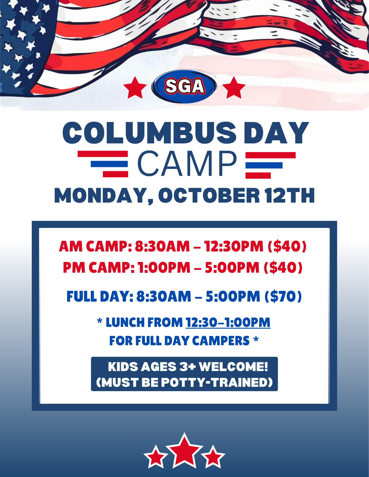 Columbus Day Camp