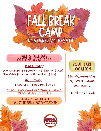 Fall Break Camp - Southlake