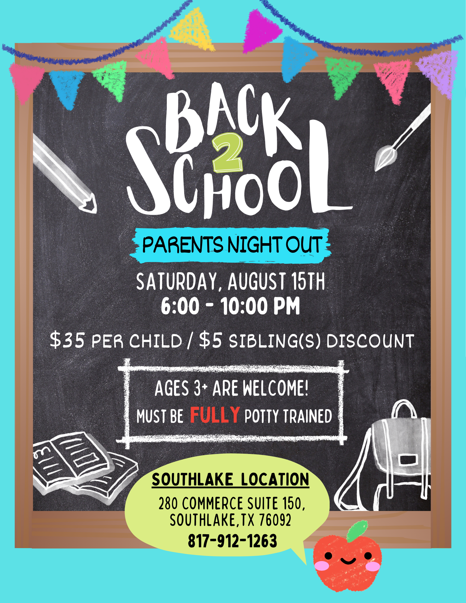 Southlake Back 2 School PNO Flyer
